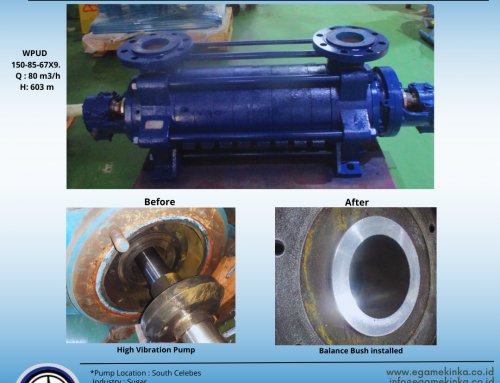 Servicing High Vibration Pump